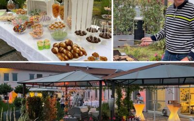 HLB-HUSSMANN-Sommerfest auf der Dachterrasse