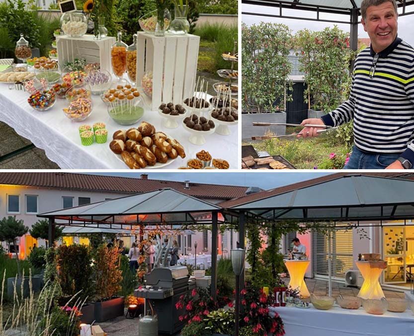 HLB-HUSSMANN-Sommerfest auf der Dachterrasse