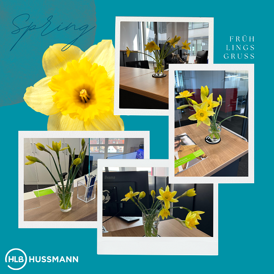 Frühling am Arbeitsplatz