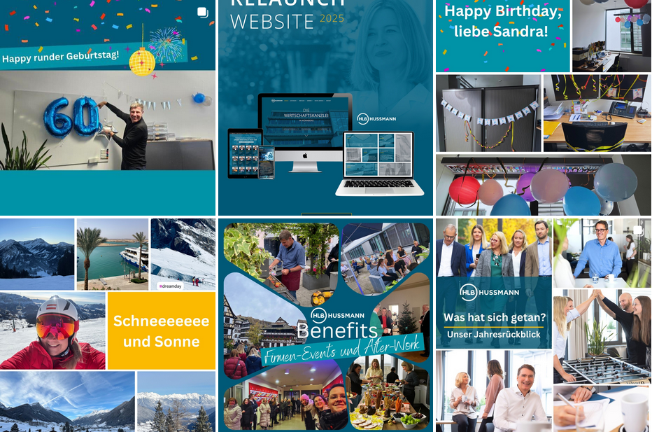 HLB HUSSMANN hat einen eigenen Instagram-Kanal