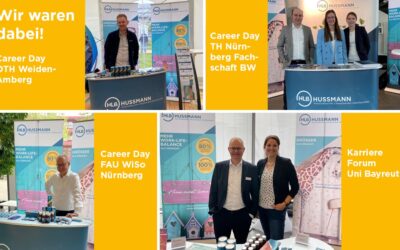 HLB HUSSMANN unterwegs auf Jobmessen!