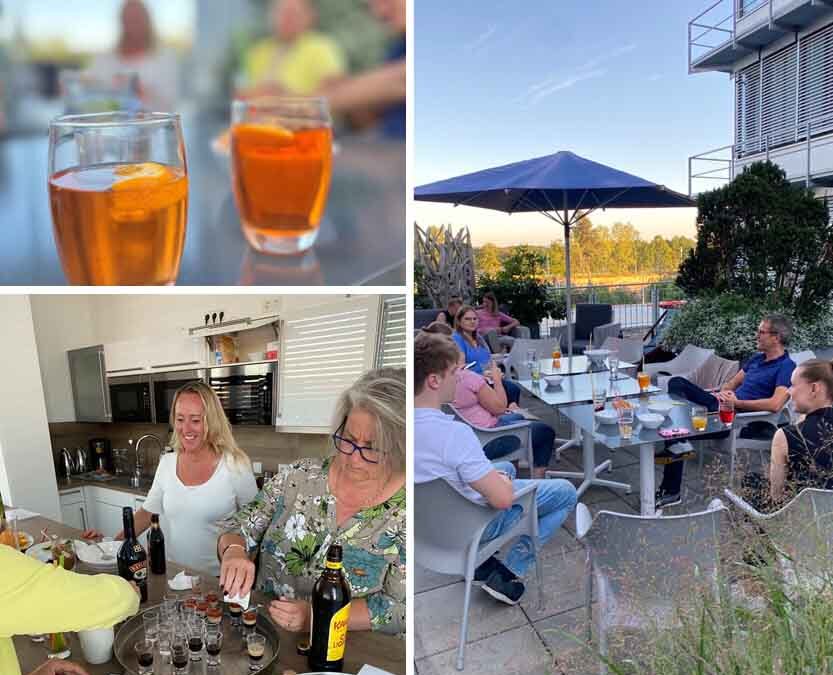 Mix es nochmal zweites After-Work-Cocktail-Mixen bei HLB HUSSMANN