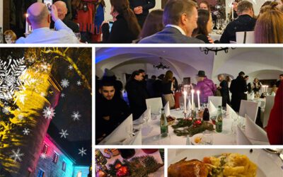 Unsere Weihnachtsfeier 2023  einmal Mittelalter und zurück