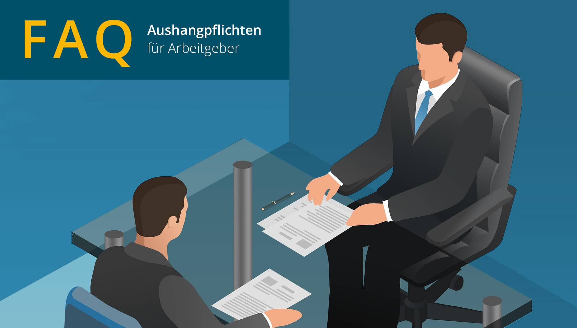 Aushangpflichten für Arbeitgeber
