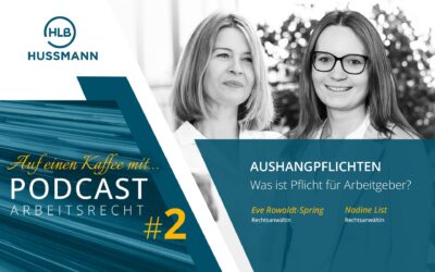 Aushangpflichten für Arbeitgeber