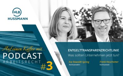 Entgelttransparenzrichtlinie – was sollten Unternehmen jetzt tun?